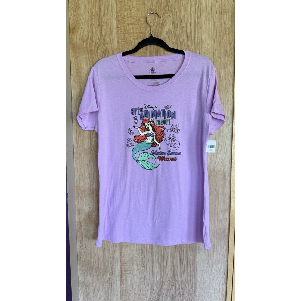 Disney Art of Animation Little Mermaid Ariel Shirt for Adults 2XL Runs Small NWT